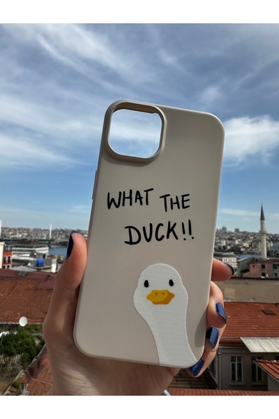 Mobildizayn Huawei P40 Lite Uyumlu Baskılı Krem Renkli Telefon Kılıfı