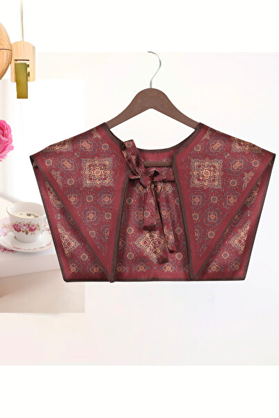 nurfemina Șal de umăr de lux pentru femei, cu broderie aurie vintage și model...