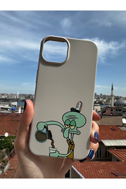 Mobildizayn Oppo Reno 4 Lite Uyumlu Baskılı Krem Renkli Telefon Kılıfı K059