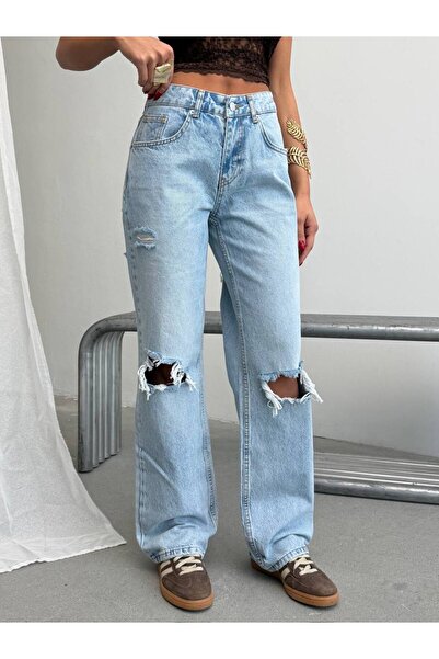 DENİKK ΤΡΕΝΤ ΕΙΚΟΝΙΚΟ ΣΧΕΔΙΟ ΤΖΙΝ ΠΑΝΤΕΛΟΝΙ ΜΕ ΦΑΡΔΙΑ ΜΠΑΤΣΟΥΛΑ ΚΑΙ ΣΚΙΣΜΕΝΕΣ...