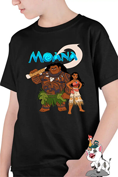 OEM Tricou Copii Baieti Moana Maui Vaiana