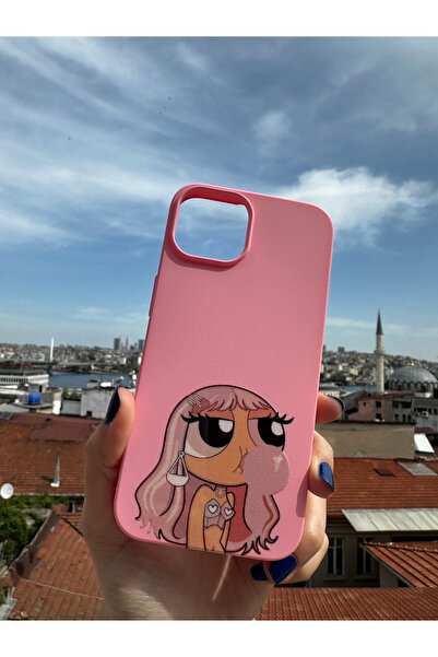 Mobildizayn Huawei P20 Lite Uyumlu Baskılı Pembe Renkli Telefon Kılıfı