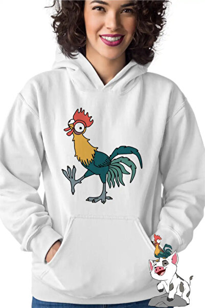 OEM Hanorac Femei Heihei Moana Vaiana Cocos