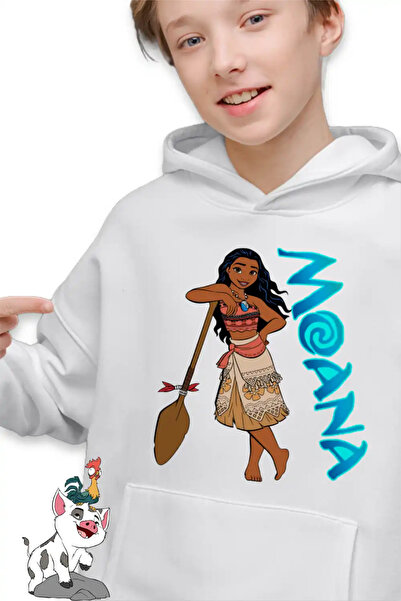OEM Boys' Vaiana Moana Hawaii Hoodie