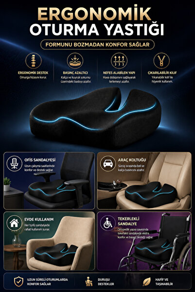 EpiRelax Ergonomik Oturma Yastığı