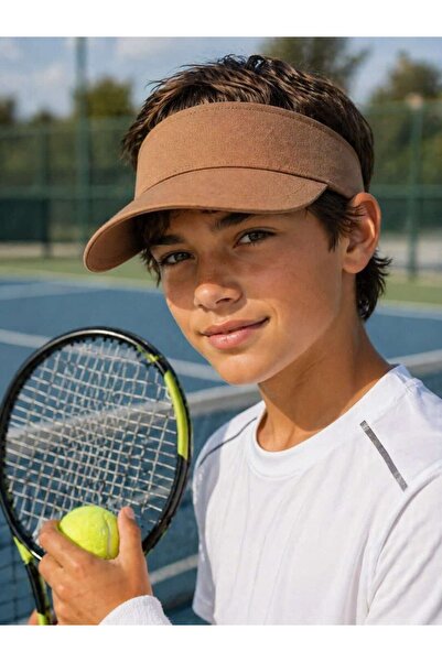MARBERRY Mink Cotton Visor Tenisci Boy's Hat 10-18 Years