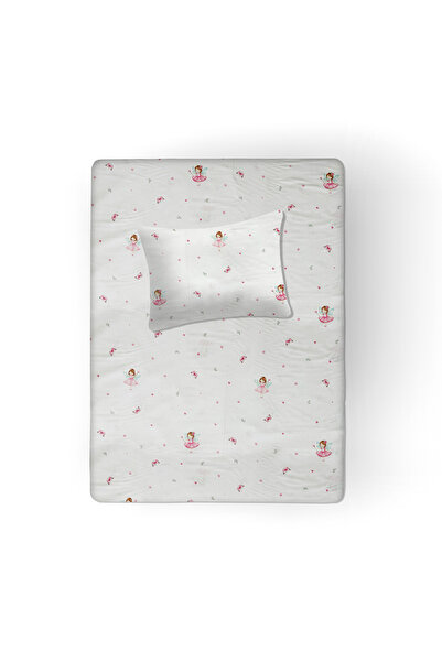 liefhome 100% Cotton Baby Bed Sheet 115X150 + Baby Pillow Case 35X45