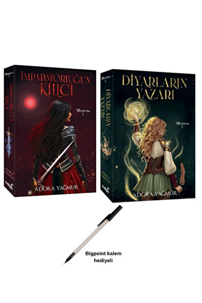 İndigo Kitap İmparatorluğun Kılıcı / Diyarların Yazarı Ciltsiz 2 Kitap Adora ...