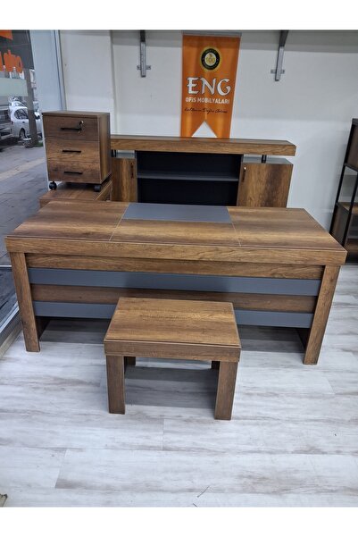 ENG OFİS MOBİLYALARI ÇAĞRI MASA TAKIMI 5 PARÇA KOLTUKSUZ
