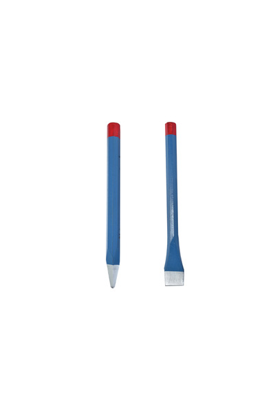 Sait Demirci 40 Cm Dövme Çelik Keski Murç 2'li Set