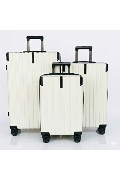 WAF Edge ABS + PC Luggage Set 3 PCS (20/24/28 Inch) Hard Shell Suitcase, 360°...