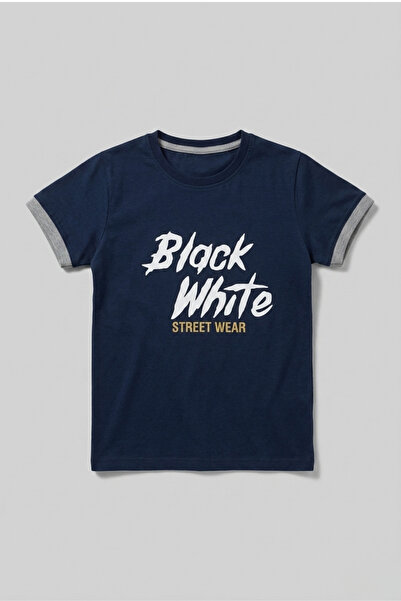 Shifre Cotton Crew Neck Printed Boys' T-Shirt