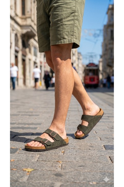 SEZ AYAKKABI Παντόφλες ορθοπεδικής σόλας Madrid Unisex με διπλή αγκράφα, καθη...