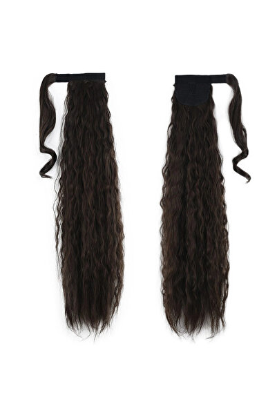 colezium Tied Fluffy Daal Ponytail / Light Brown