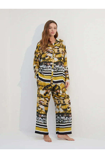 BONJOUR MADAME Σετ πιτζάμες με κουμπιά από βισκόζη BJM-1745