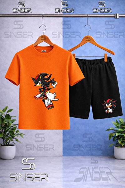 SS SİNSER Παιδικό SNIC HUCUM ΜΑΥΡΟ Μπλουζάκι με στάμπα και λαιμόκοψη ποδηλάτο...