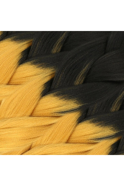 colezium خيوط حياكة أفريقية سين أومبري 100 جرام. / أسود / ذهبي أصفر