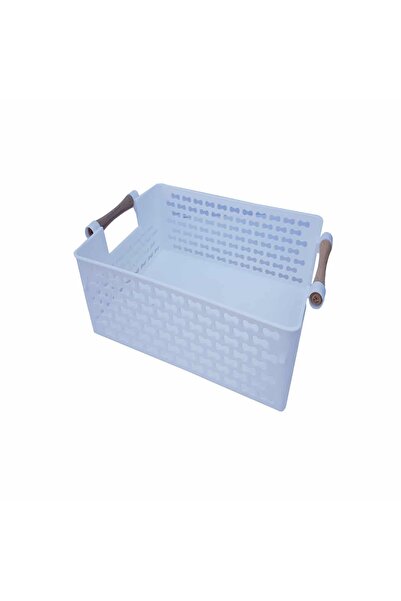 İndecor Storage basket, Indecor, 36 X 24 X 16cm, white