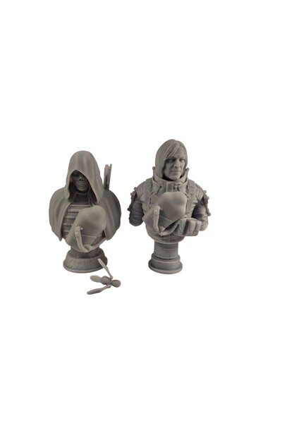 OEM Set figurine Death Stranding Higgs si Sam Porter 9-10 cm rasina