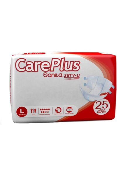 Sanita Adult Diapers, Large Size