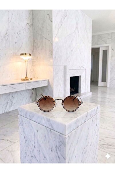 viberia Stylish Modern Round Frame Sunglasses Unisex Trend New Season Style P...