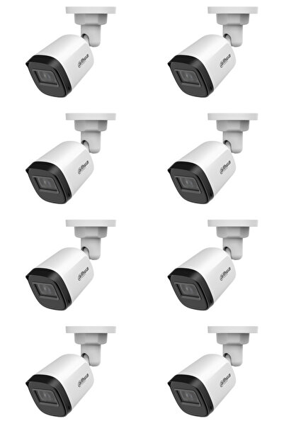 DAHUA 8 Adet 3.6 MP Lens 1080P Full HD AHD Gece Görüşlü Su Geçirmez Güvenlik ...
