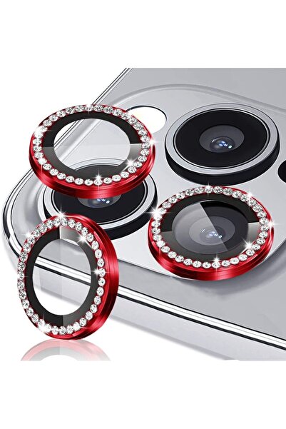 HyperAge iPhone 14 Pro Max & 14 Pro Shiny Stone Camera Lens Protector Eye-Cat...