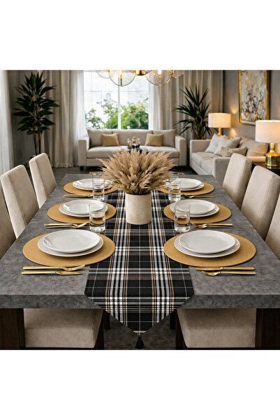 Econice American Service, New Season 6-Piece Gold Color Supla and Runner Cove...