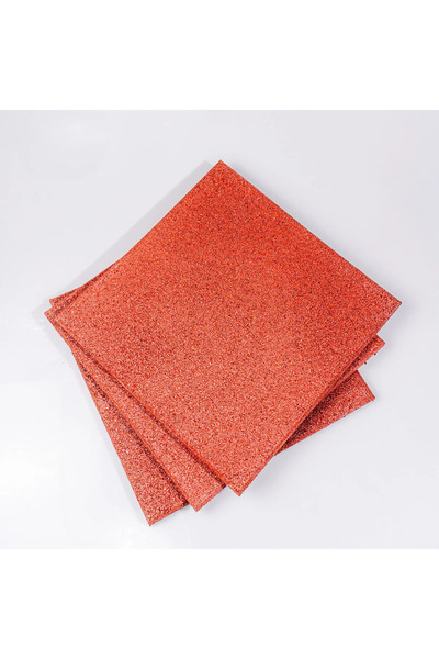 Doğa Kauçuk Karo Kauçuk Zemin Kaplama 40x40x2 Cm (1 Adet)