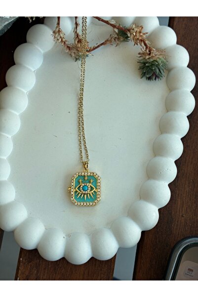 mibrillo Openable Necklace Set with Evil Eye Detail