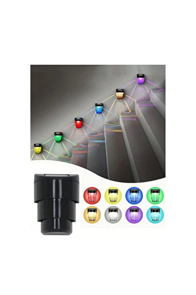 OEM Σετ 6 Διακοσμητικών Ηλιακών Φωτιστικών Τοίχου Τύπου Μπαμπού, Θερμό Λευκό/...