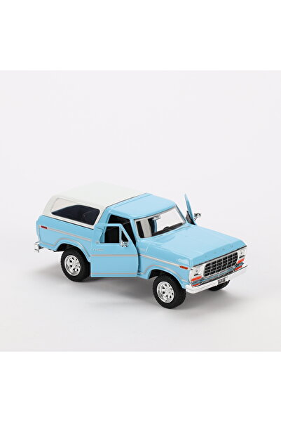 Motor Max Motormax 1:24 1978 Ford Bronco Diecast Model Araba Mavi