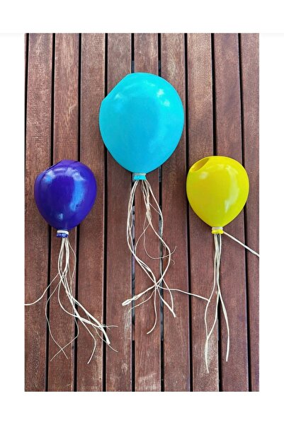 Handmade ham objeler kendin yap serisi duvar saksısı balon saksı duvar dekora...