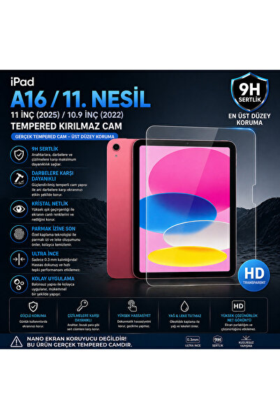 ebulduk iPad A16 11 Inch 2025 / iPad 10Th Generation 10.9 Inch 2022 Compatibl...