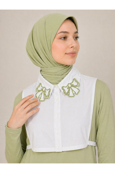 mirach Πουκάμισο με κεντημένο φιόγκο στο γιακά, βραδινό πουκάμισο με κέντημα,...