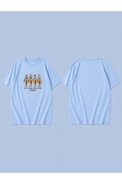 LORVEX NEEDS MORE COWGIRL Μπλουζάκι Unisex με στάμπα, 100% βαμβάκι, oversized...