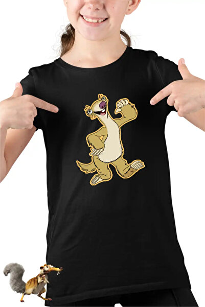 OEM Tricou Copii Fete Ice Age Sid Party Epoca de Gheata