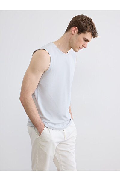 LC Waikiki Vizyon New Season Crew Neck Men's Sleeveless T-Shirt