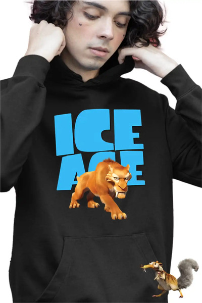 OEM Παιδικό Φούτερ για Αγόρια Εποχή των Παγετώνων Διέγκο Σμιλόντον Τίγρης