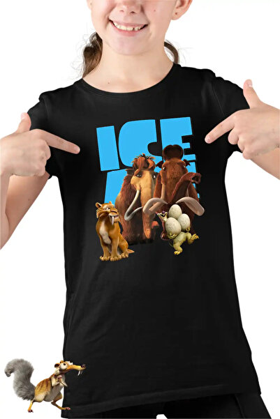 OEM Tricou Copii Fete Ice Age Manny Crazy Times