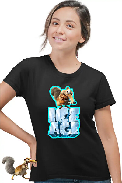 OEM Women's T-shirt Ice Age Scrat Mood