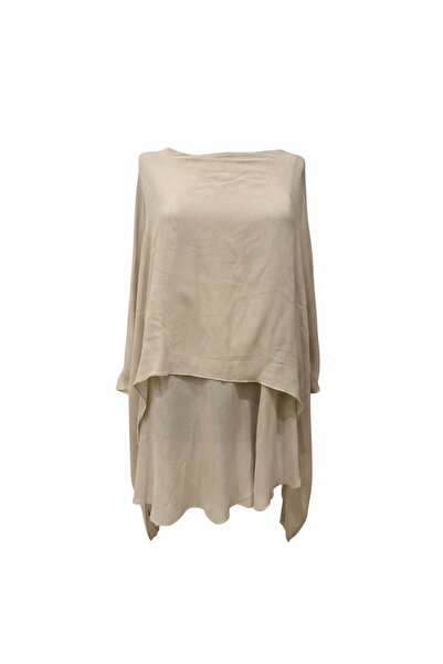 PHUTİ COLLECTION 100% Viscose Asymmetric Blouse