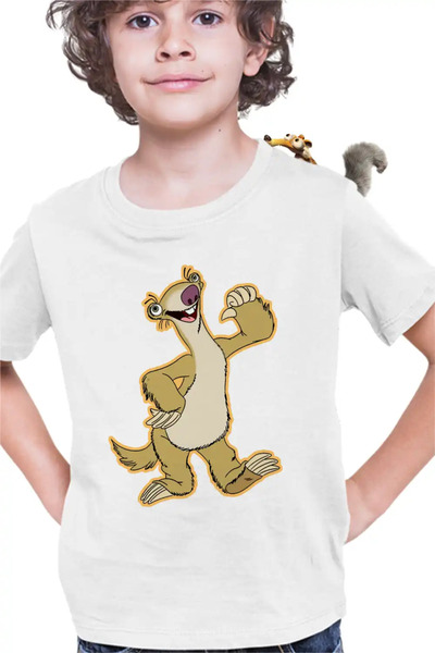 OEM Tricou Copii Baieti Ice Age Sid Party Epoca de Gheata