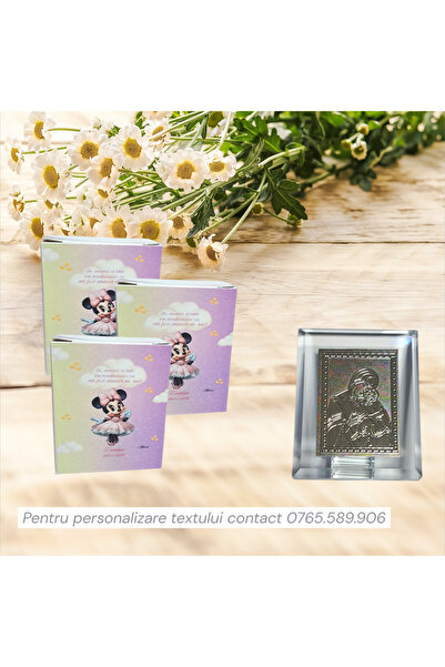 Aela.alc Marturie iconita botez minnie set 10 buc