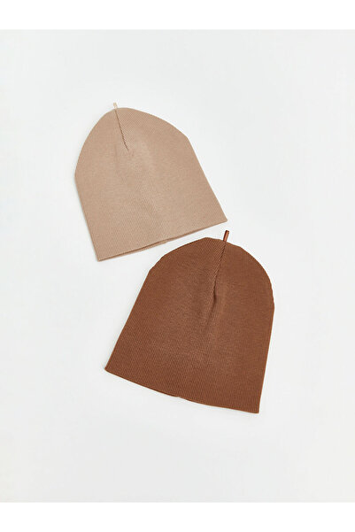 LC Waikiki Shining Choices by Shining Store Classic Baby Boy Beanie 2-Pack