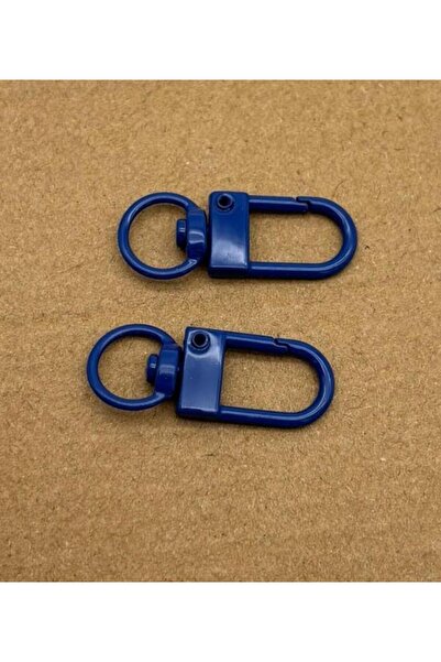 angel çanta aksesuar 3X1 cm Blue Double Hook