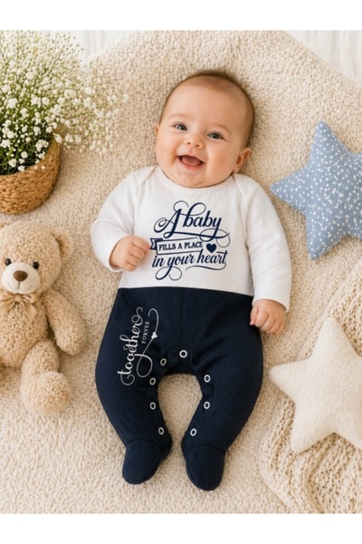 Superbaby Βρεφικό ολόσωμο φορμάκι με μποτάκια, Υπέροχο