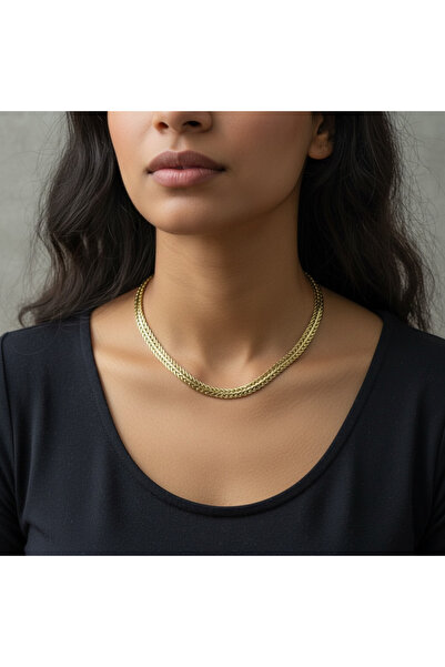 Laviona jewelry Uzun Zincir 60 cm Xuping 14k Kolye