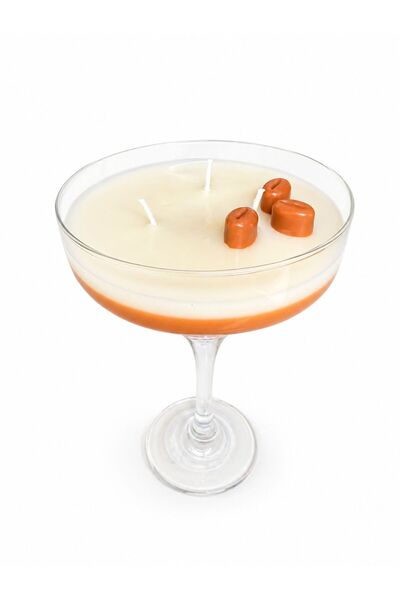 OEM Φυσικό αρωματικό κερί σόγιας,  "Espresso Martini ", χειροποίητο, ειδικό σ...