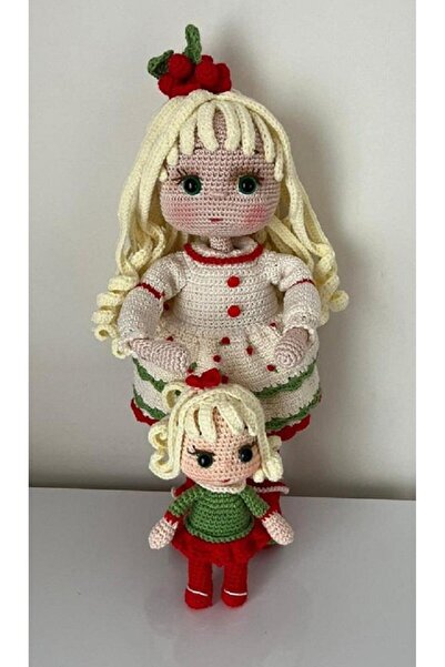 OYUNCAKPARK Rose Bebek ve Oyun Arkadaşı Amigurumi Organik Oyuncak